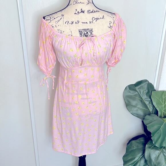 NWT! FAITHFUL THE BRAND Thea Mini Dress Size Medium/6 - Picture 2 of 8